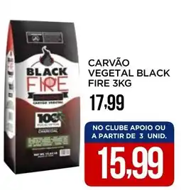 Apoio Mineiro Carvão vegetal black fire oferta