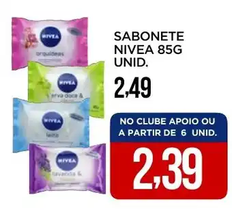 Apoio Mineiro Sabonete nivea  unid. oferta