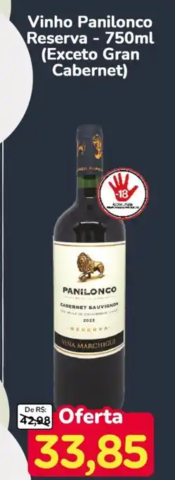 Nagumo Vinho Panilonco Reserva oferta