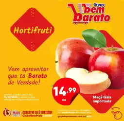 Supermercado Bem Barato Maçâ Gala importada oferta