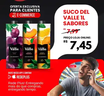 Rede Plus Supermercados Suco del valle sabores oferta