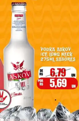 Violeta Supermercados Vodka askov ice long neck sabores oferta