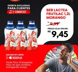 Rede Plus Supermercados Beb lactea frutilac  morango oferta