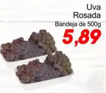 Villefort Atacadista Uva Rosada Bandeja oferta