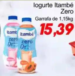 Villefort Atacadista logurte Itambé Zero Garrafa oferta