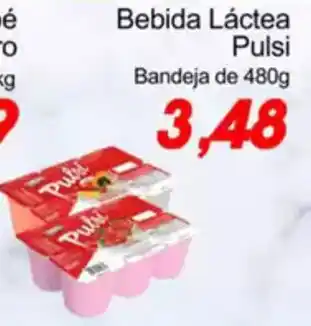 Villefort Atacadista Bebida Láctea Pulsi Bandeja oferta