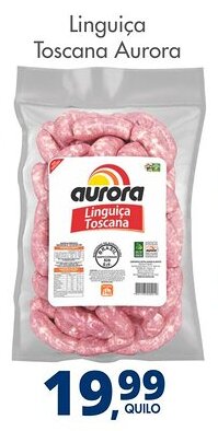 Delta Supermercados Linguiça Toscana Aurora oferta