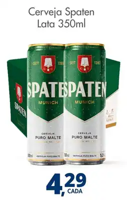 Delta Supermercados Cerveja Spaten Lata oferta