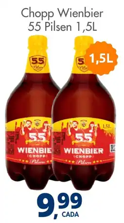 Delta Supermercados Chopp Wienbier 55 Pilsen oferta