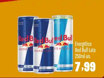 Rede Top Energético Red Bull Lata un. oferta