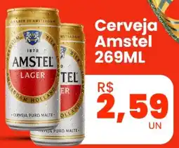 Vivendas Supermercados Cerveja Amstel oferta