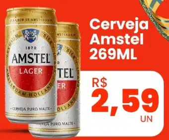 Vivendas Supermercados Cerveja Amstel oferta