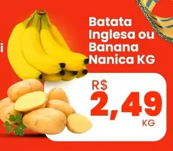 Vivendas Supermercados Batata Inglesa ou Banana Nanica oferta