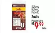 Muffato Sadia - salame italiano fatiado oferta