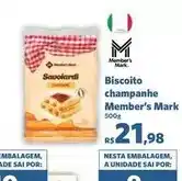 Sam's Club Member's mark - biscoito champanhe oferta