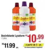 Fort Atacadista Lysoform - desinfetante oferta