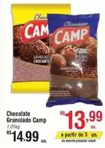 Fort Atacadista Camp - chocolate granulado oferta