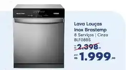 Sam's Club Brastemp - lava louças inox oferta