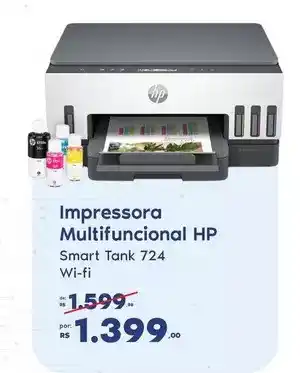 Sam's Club Hp - impressora multifuncional 724 oferta