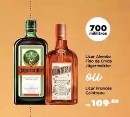 Sam's Club Jagermeister - licor alemao fino de ervas oferta