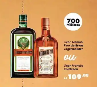 Sam's Club Jagermeister - licor alemao fino de ervas oferta