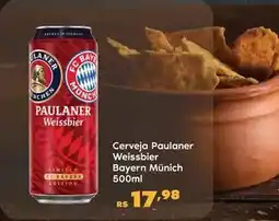 Sam's Club Paulaner - cerveja weissbier bayern munich oferta