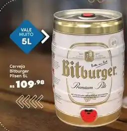 Sam's Club Vale - cerveja pilsen 5l oferta