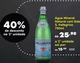 Sam's Club Natural - água mineral com gas oferta