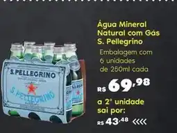 Sam's Club Natural - água mineral com gas oferta