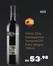 Sam's Club Pata negra - vinho valdepenas tempranillo oferta