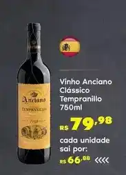 Sam's Club Vinho anciano clássico oferta