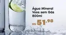 Sam's Club Água mineral voss sem gas oferta