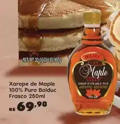 Sam's Club Puro - xarope de maple 100% puro frasco oferta