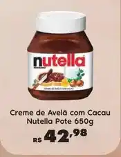 Sam's Club Nutella - creme de avelã com cacau pote oferta