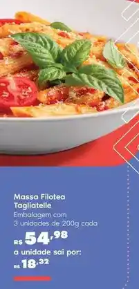 Sam's Club Massa - filotea tagliatelle oferta