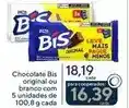 Coop Bis - chocolate original ou branco oferta