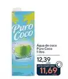 Coop Puro coco - água de coco oferta