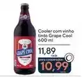 Coop Grape cool - cooler com vinho tinto oferta