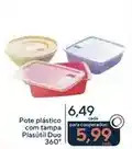 Coop Plasutil - pote plástico com tampa duo oferta