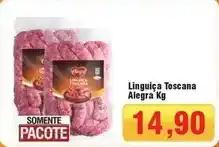 Spani Atacadista Alegra - linguiça toscana oferta