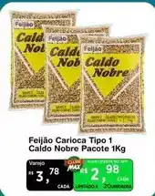 Max Atacadista Caldo nobre - feijão carioca tipo 1 oferta