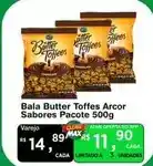 Max Atacadista Arcor - bala butter toffes oferta