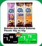 Max Atacadista Sabores - bolinho ana maria pacote oferta