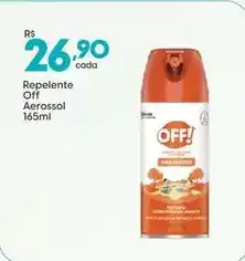 Supper Rissul Off - repelente aerossol oferta