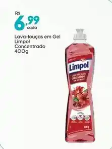 Supper Rissul Limpol - lava-louças em gel concentrado oferta