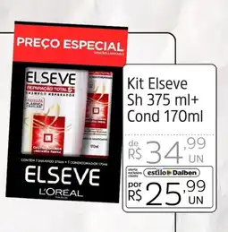 Supermercado Dalben Kit Elseve Sh + Cond oferta