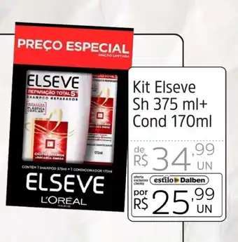 Supermercado Dalben Kit Elseve Sh + Cond oferta