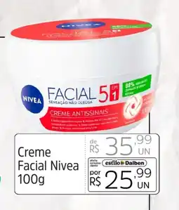 Supermercado Dalben Creme Facial Nivea oferta