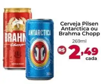 Ultrabox Cerveja Pilsen Antarctica ou Brahma Chopp oferta