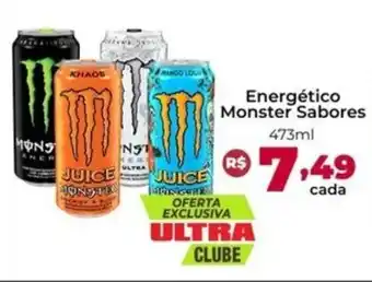 Ultrabox Energético Monster Sabores oferta